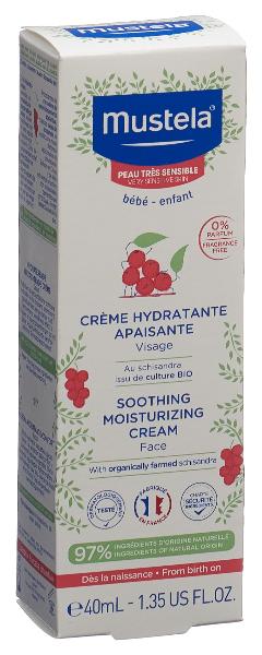 MUSTELA Beruhigende Gesichtscreme Tb 40 ml
