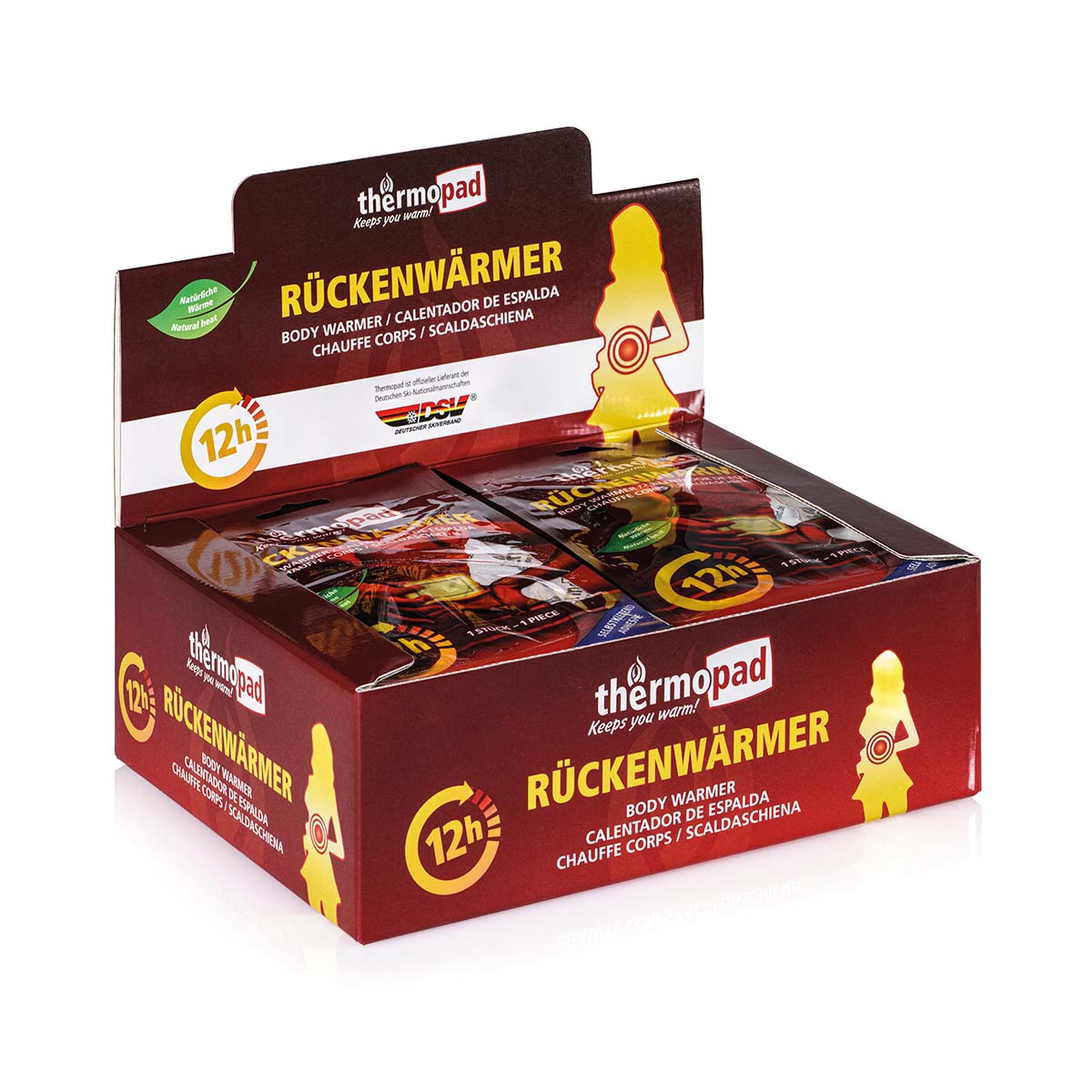 Thermopad Rückenwärmer Stück / Display à 30 Stück