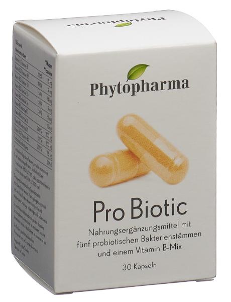 PHYTOPHARMA Pro Biotic Kaps 30 Stk
