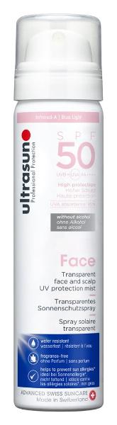 ULTRASUN Face&Scalp UV Protection Mist SPF50 75 ml