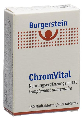 BURGERSTEIN Chromvital Tabl 150 Stk
