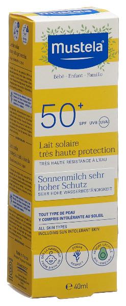 MUSTELA Sonnenschutz Sonnenmilch LSF50+ Tb 40 ml