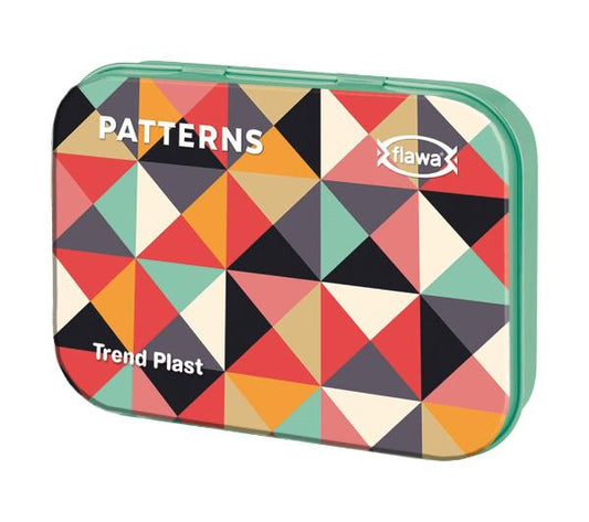 FLAWA Trend Plast Patterns Tin Box 20 Stk