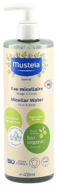 MUSTELA BIO Mizellenwasser (neu) Fl 400 ml
