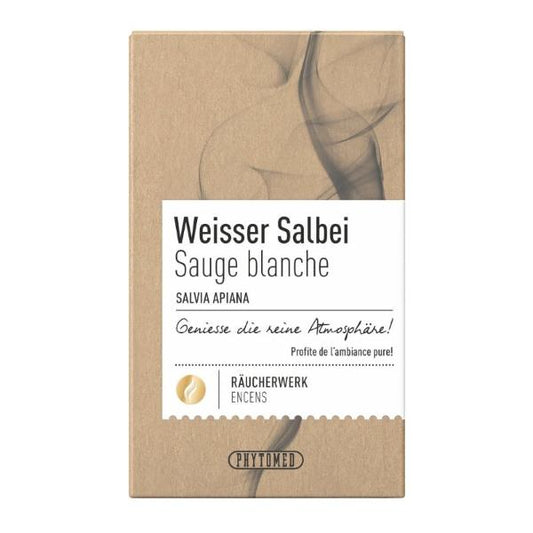 PHYTOMED Weisser Salbei Räucherwerk Karton 15 g