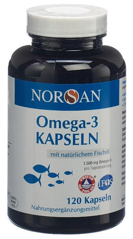NORSAN Omega-3 Fischölkapseln à 120 Stück