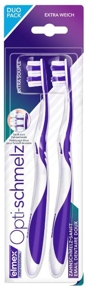 ELMEX PROF Opti-schmelz Zahnbürste Duo 2 Stk