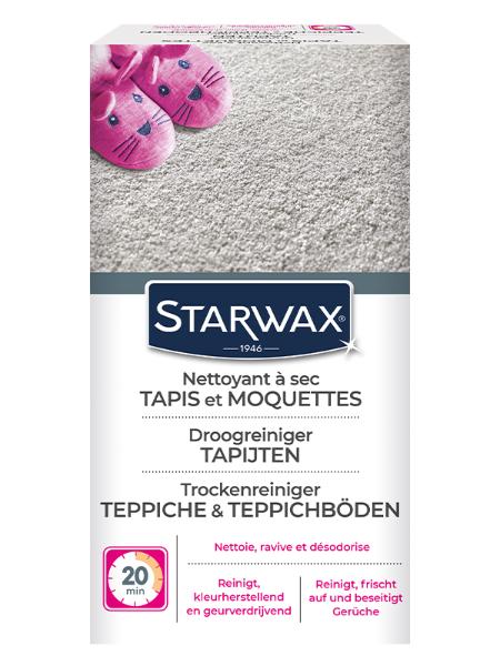 STARWAX Trockenreiniger für Teppiche & Teppichböden 500 g