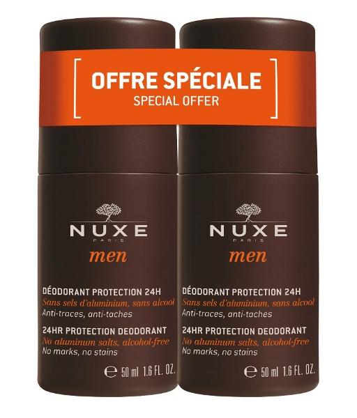 NUXE Men Duo Déodorant 24H 2 x 50 ml