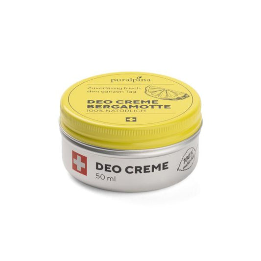 PURALPINA Déo Crème Bergamotte Ds 50 ml