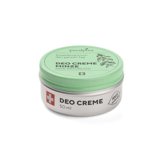 PURALPINA Déo Crème Menthe Ds 50 ml
