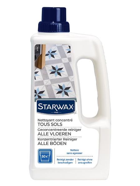 STARWAX Konzentr Reiniger für alle Böden, Fl 1 l