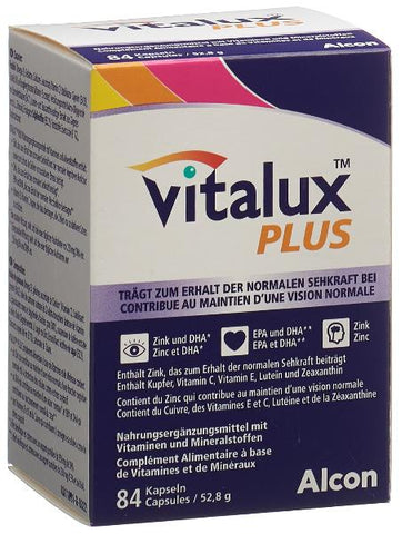 VITALUX plus Kapseln Omega + Lutein