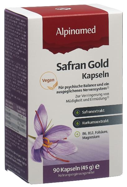 ALPINAMED Safran Gold Kaps 90 Stk