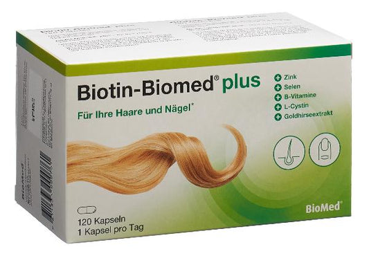 Biotin-Biomed Plus Capsules 120 Capsules