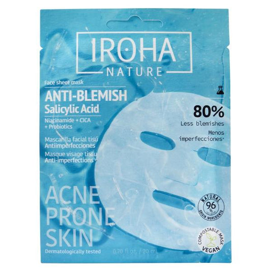 IROHA Nature Anti-Blemish-Tuchmaske