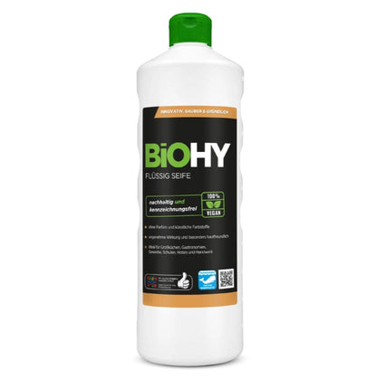 BiOHY Flüssigseife – Vegan, Sensitiv & Parfümfrei