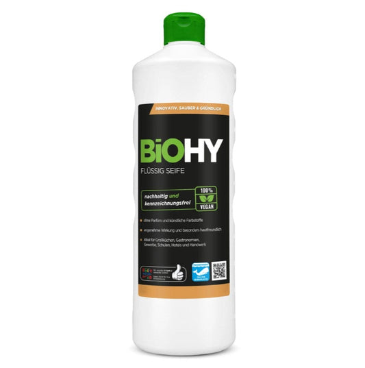 BiOHY Savon liquide – végan, sensible et sans parfum