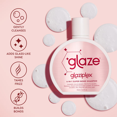 Glaziplex Super Shine Bond Shampoo - Ultra glossy, salon-grade results ✨🧴