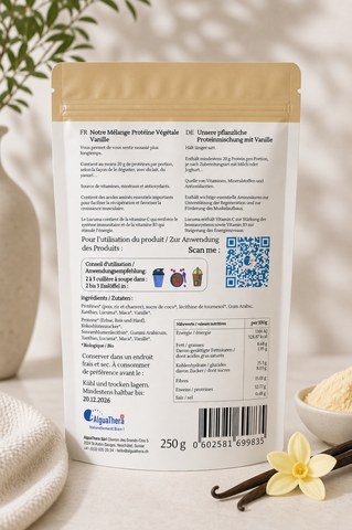 Pflanzenproteine Vanille – Sanftheit & natürliches Gleichgewicht