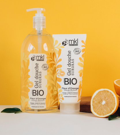 Gel douche BIO** Fleur d'Oranger
