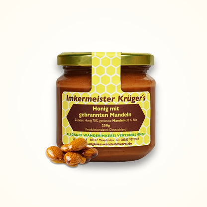 Honey with Caramelized Almonds 250g