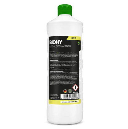BiOHY Autoshampoo Konzentrat – Vegan & Mit Abperl-Effekt