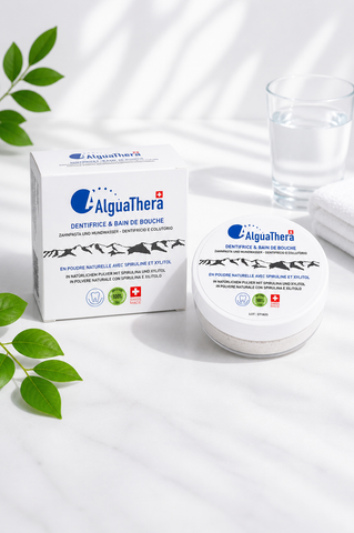 Natürliche Zahnpasta als Pulver & Mundspülung
