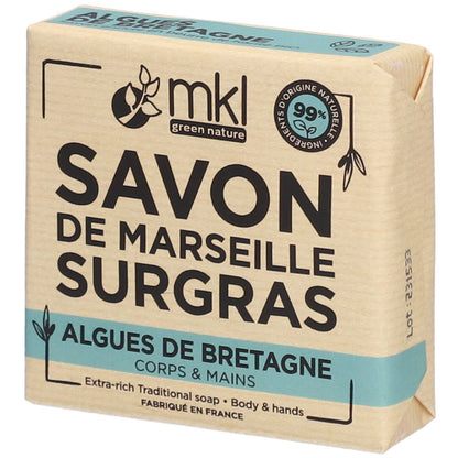 Savon Marseille Surgras Algues Bretagne