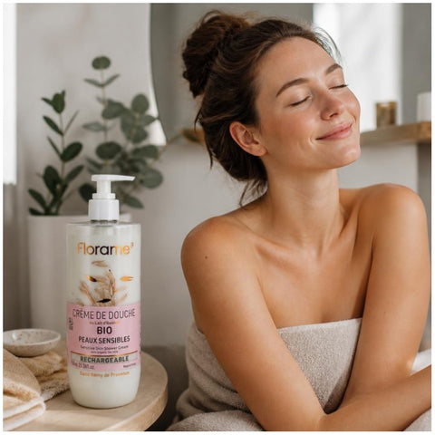Florame Gel doccia al latte d'avena per pelli sensibili 750ml