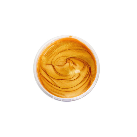 Kristall-Bio-Fingerfarbe - vegan - Gold