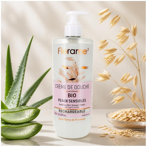 Florame Gel doccia al latte d'avena per pelli sensibili 750ml
