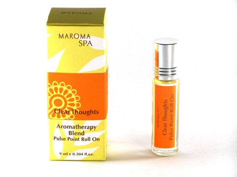 Maroma - Roll-on d'aromathérapie Pensées Claires - Rafraîchissez votre esprit 🌿✨