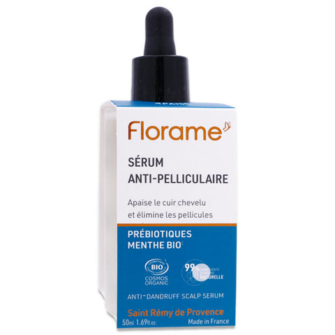 Florame Sérum Anti-pelliculaire du cuir chevelu – Soin purifiant sans rinçage – 50 ml  Description