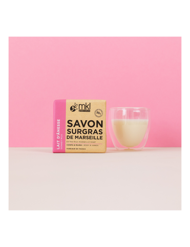 Savon Surgras Lait d'Anesse 100g Rose