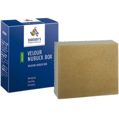 SHOEBOY'S Velour Nubuck Box