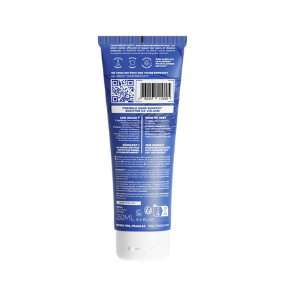 ENERGIE FRUIT - SHAMPOOING FORCE & VOLUME SANS SULFATE - CHEVEUX FINS, FRAGILES