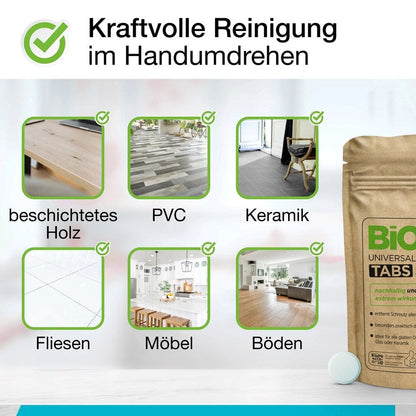 BiOHY Universalreiniger-Tabletten – Vegan & Mikroplastikfrei