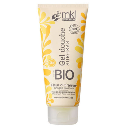 Gel douche BIO** Fleur d'Oranger