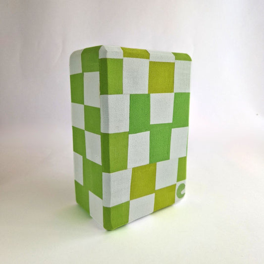 Recycelter Yogablock Yin Yang Limette