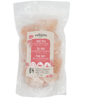 Sale di Cristallo Rosa EUBIONA - Pezzo 1kg