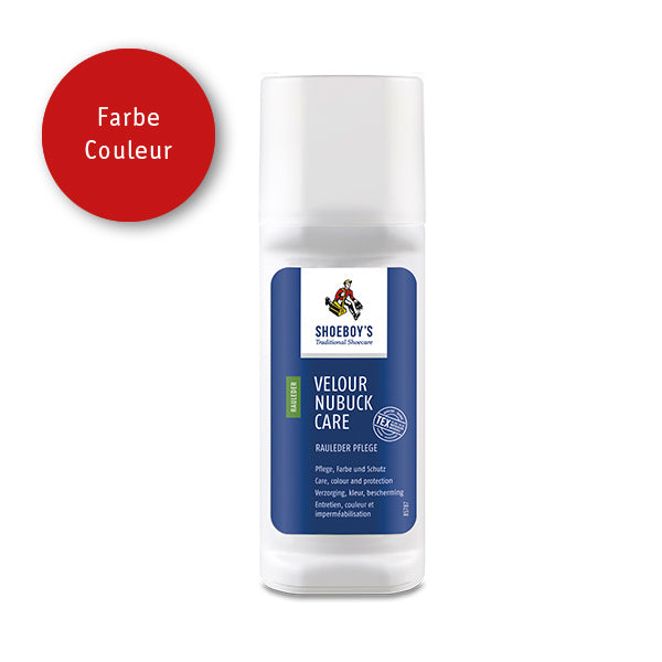 SHOEBOY'S Velour Nubuck Care 75 ml rot