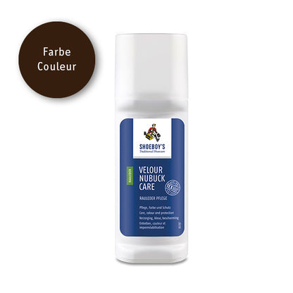 SHOEBOY'S Velour Nubuck Care 75 ml dunkelbraun