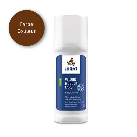 SHOEBOY'S Velour Nubuck Care 75 ml mittelbraun