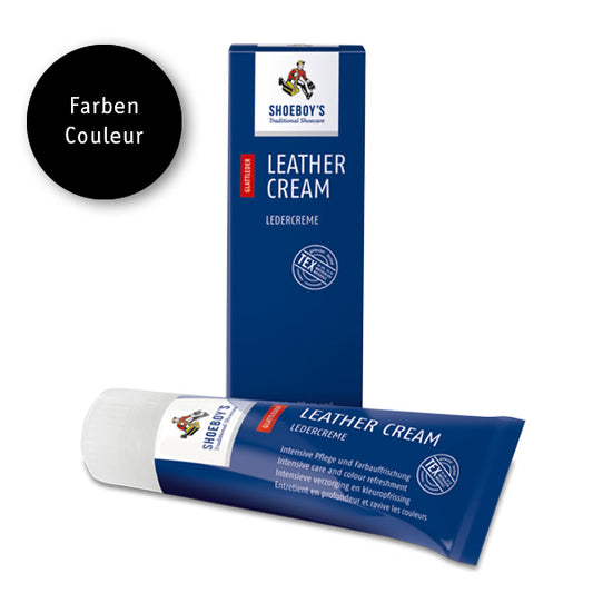 SHOEBOY'S Leather Cream 75 ml schwarz