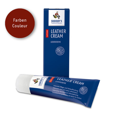 SHOEBOY'S Leather Cream 75 ml bordeaux