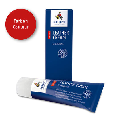 SHOEBOY'S Leather Cream 75 ml rot