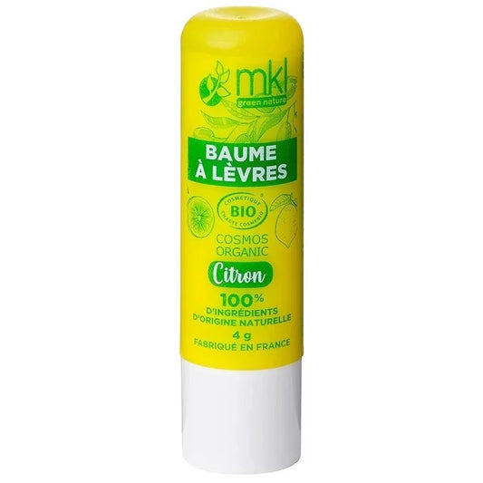 MKL GREEN NATURE - Baume à lèvres au citron 4 g