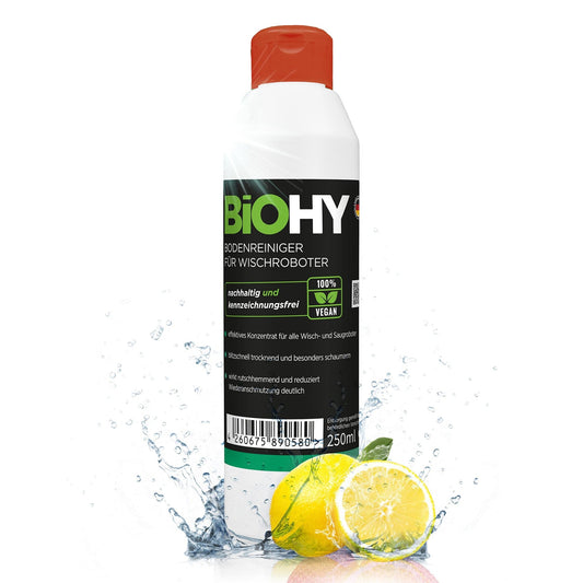 BiOHY Concentré Nettoyant pour Sol 250 ml – 100% Végane, Sans Microplastiques