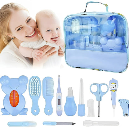 Babypflegeset – Haarbürste, Kamm, Nagelschere & Mehr, Für Zuhause & Reisen